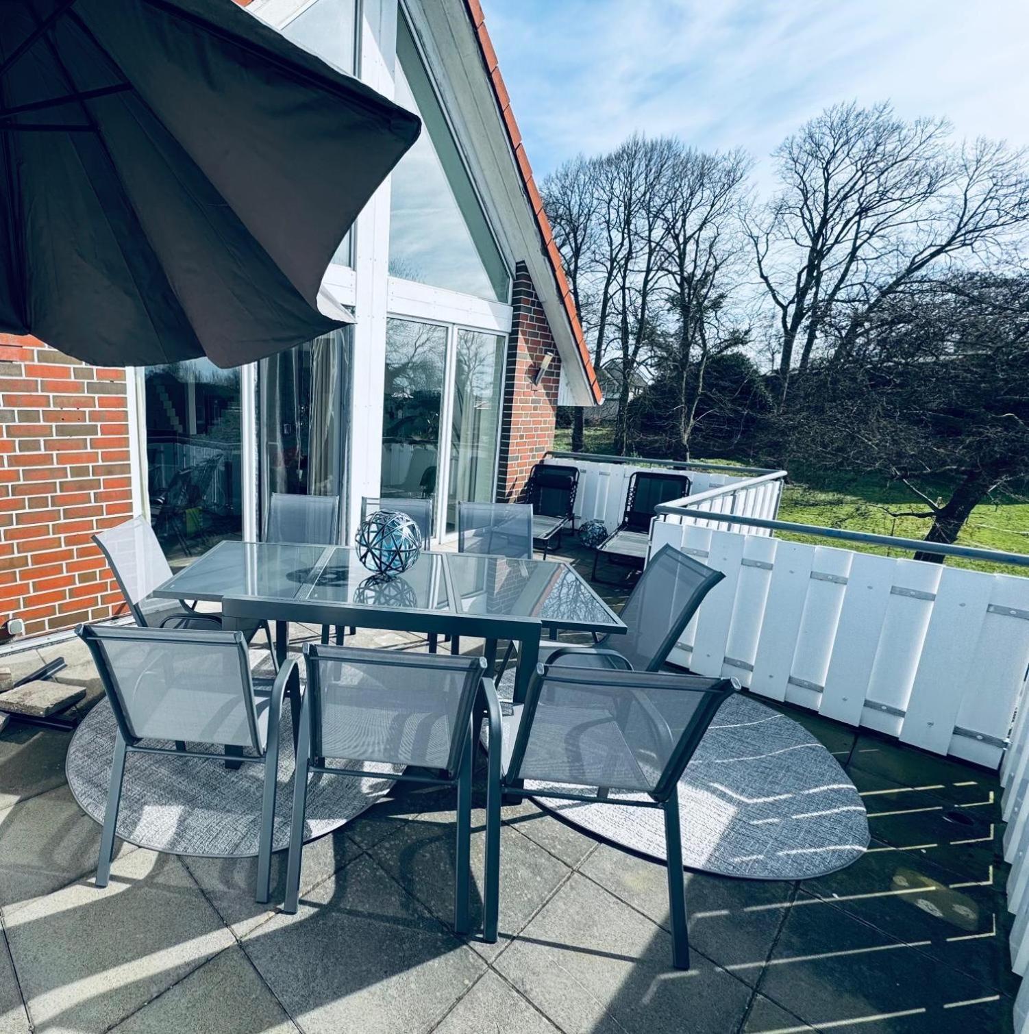 Apartment 160Qm 5 Schlafzimmer 1 Wohnzimmer Terrasse Und Balkon Wilhelmshaven Eksteriør billede